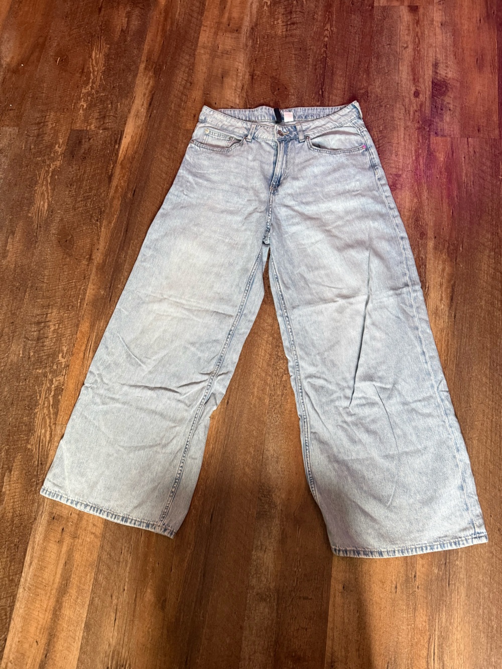 H&M Pale Blue wide leg women’s jeans